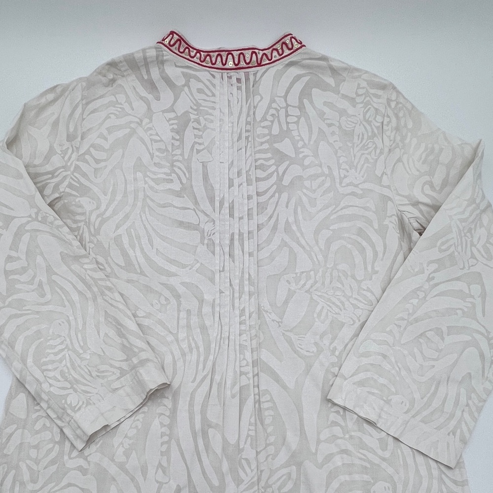 LILLY PULITZER - Sarasota Tunic Top Size Small - Picture 7 of 11